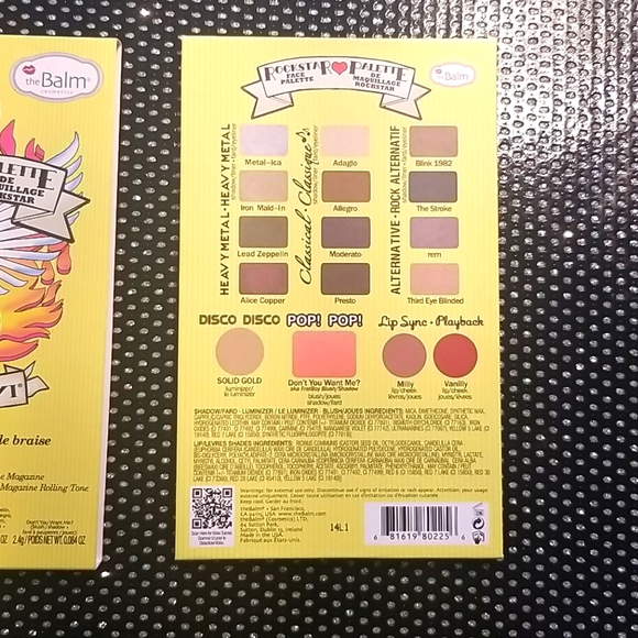 COPY - TheBlam BalmJovi Living On A Stare makeup palette - Picture 4 of 7